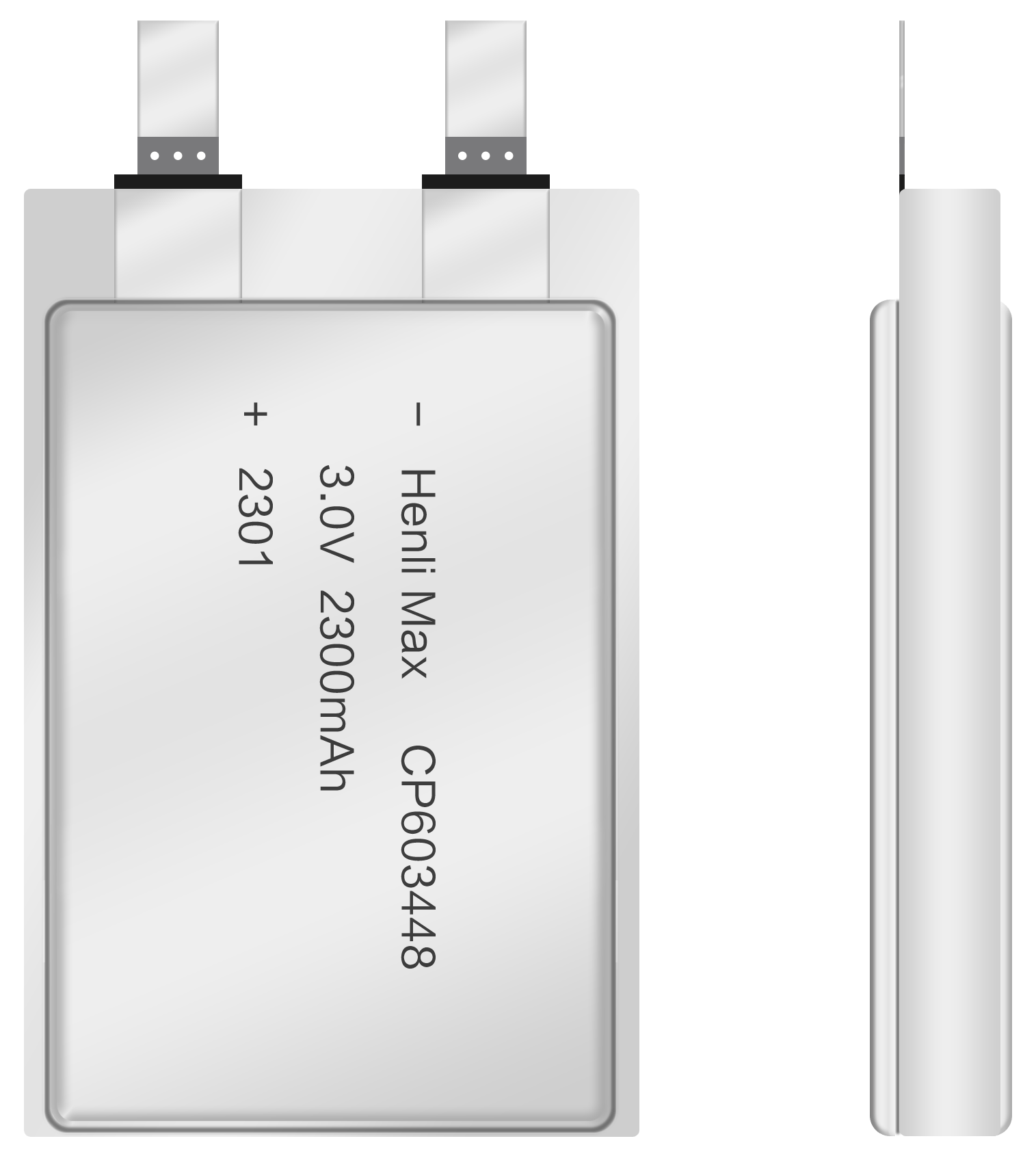 鋰錳軟包電池<br>CP系列